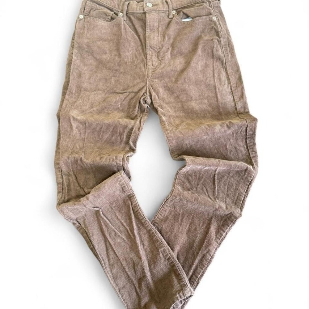 Gap brown corduroy high rise vintage slim jeans